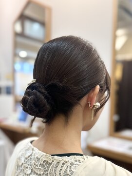 フリージア(freesia) 髪質改善/ツヤ髪スタイル/ヘアセット/カチモリ