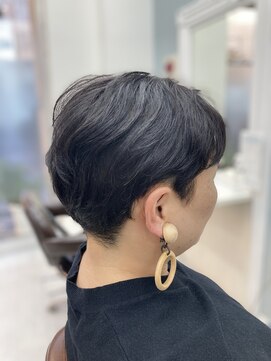 ジパングインスパイア ヘナでショートスタイル