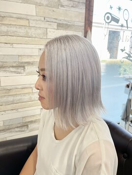 ブリーチカラー/ハイトーンカラー/ホワイトシルバー/