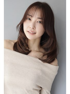 透明感レイヤーカット