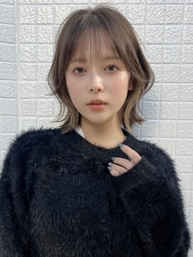 オーウェル 銀座(Owelle) 【Owelle 銀座】レイヤースタイル×ミルクティーベージュ