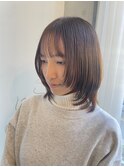 *マロンブラウン*レイヤースタイル