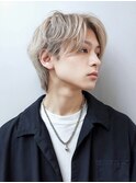 MEN’S HAIR/サーフカール/刈り上げセンターパート/瀬田