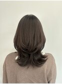 レイヤーカット、くびれスタイル