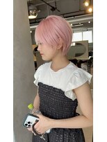 フォート(FORT)&nbsp;ケアブリーチダブルカラー　ホワイトピンク