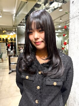 フォルテ 横浜店(FORTE) ダークブルー/ワンホンレイヤー/髪質改善/韓国風