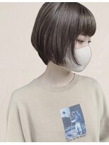 マル ニシノミヤ(MAR.co) グレージュショート