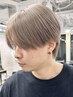 【メンズ新規限定】カット+メンズブリーチダブルカラー+眉カット