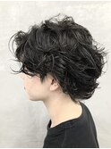 スペインカール/無造作パーマ/大人/パーマ/メンズ/船橋
