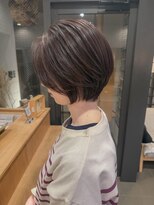 プラン(plan)&nbsp;前下がりショートボブ