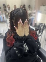 クラン 北新地店(Clan) あみたらしハーフツイン/北新地ヘアセット