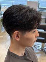 メンズロム(Men's LOM)&nbsp;ニュアンスパーマ×センターパート