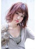 LuTa☆吉祥寺ナチュラルボブ×暖色カラー