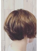 ヘアーサロン アッタ(hairsalonATTA) くせ毛を生かした丸みのあるショートボブ