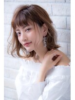 ヘアーアートシフォン 池袋西口店(Hair art chiffon)&nbsp;ロングヘア　ココアべージュ　髪質改善
