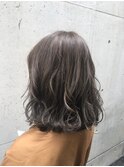 ハイライトアッシュブラウン