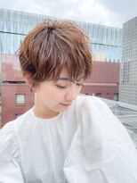 マイラ 銀座(myla)&nbsp;【佐伯】ウェーブが可愛い♪こなれショート