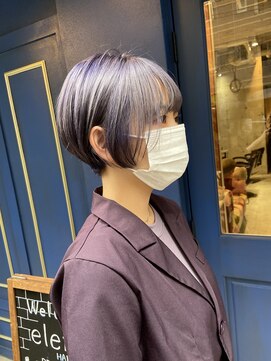 エレナ(elena) ラベンダーグレー/ハイトーン