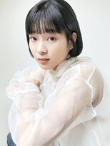 コクーン(Cocoon) ワイドバングボブ#イメチェン#モード#ダークアッシュ