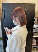 【olino】艶ハイトーン20代30代☆ピンク