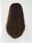 ナチュラル_ストレート_ロング_髪質改善_トリートメント_ツヤ髪