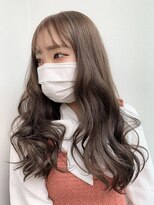 トロニー(TLONY)&nbsp;アッシュベージュ　エクステごとカラー　stylist/miaki