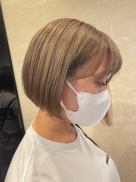 六本木美容室 西麻布店 ミルクティーカラー◎イルミナカラー