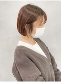 前下がりボブ 20代30代40代ヘア 小顔 大阪ボブ 梅田