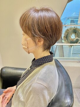 シェル 国分寺(shell) グレージュカラー/ボブウルフ/黒髪/ココアベージュ