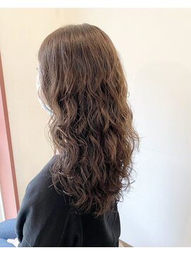 山田美容室 ロングパーマ