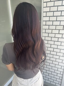 ステレオ ヘアデザイン 安城店(STEREO HAIR DESIGN) ハイライト×ラベンダー(7月)