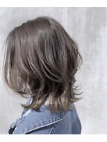 モアナ バイ ヘッドライト 沖縄豊見城店(Moana by HEADLIGHT)&nbsp;Moana【豊見城】#レイヤーカット#ミディアムレイヤー#ベージュ