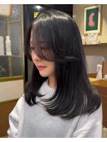 エヌ トーキョー(enu TOKYO) レイヤーカット 韓国ヘア 学芸大学