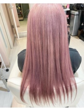 カラペア 上水戸店(Color-pair) ホワイトピンクカラー