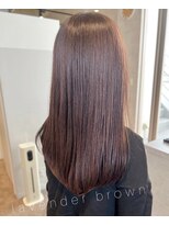 バリー(VALLEY)&nbsp;【VALLEY  hair  care&spa】大人可愛いラベンダーブラウン