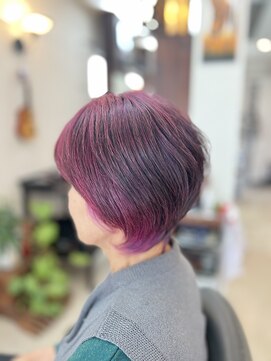 オルオル(OLUOLU) ショートウルフ×艶髪