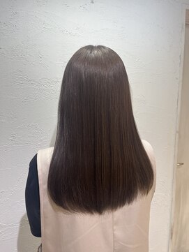 アジールヘア 池袋東口店(agir hair) ブリーチなしダブルカラーブラウンベージュカラー東池袋