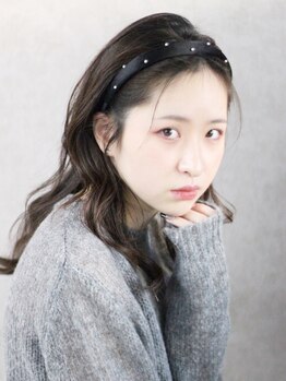 ドアホワイト(door white)の写真/【新松戸1分】2回目以降もカットカラー¥7000～のお手頃価格★いつでもお得にトレンドヘアが手に入る♪