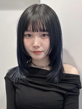 ラフ 立川(Laff) 立川ボブレイヤー顔周りレイヤー韓国レイヤーミディアムレイヤー