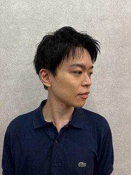 メゾンドムニ 恵比寿(Maison de MUNi) MEN’S HAIRカルマパーマダークアッシュニュアンスパーマ