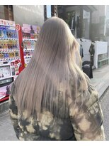 ベル 表参道Terrace(Belle) ケアブリーチを使用したデザインカラー スタイリスト阿部ちあき
