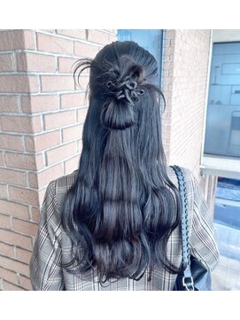 サロンドミルク 原宿(salon de MiLK) カチモリハーフアップ【原宿／明治神宮前】