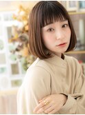 大人かわいいぱっつん前髪小顔ミニボブTb7戸田公園20代30代40代