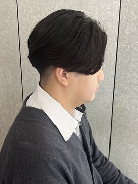 ニアウ 太田店(Niau) メンズナチュラルセンターパートニュアンスパーマ質感重視パーマ