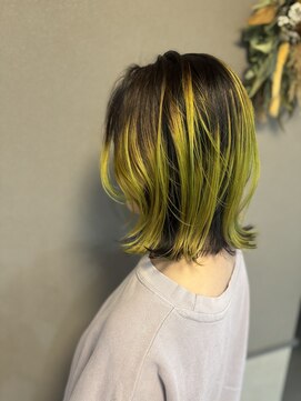 ネオンイエローグリーン