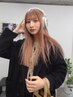 【洗練されたハイトーン】カット+ケアブリーチ+トリートメント