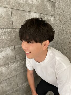 ニアウ 伊勢崎連取店(Niau) メンズマッシュシャドウパーマメンズパーマ