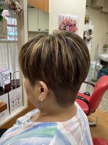 ヘアサロンブレス Hair salon breath メッシュ