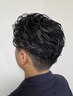 【メンズパーマ】カット＋デザインパーマ￥13000→￥10000