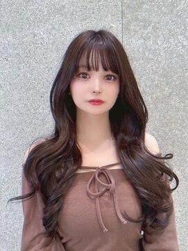 ディオ アンド ルーチェ アット(Dio&Luce at.) チョコブラウン×くびれヘア